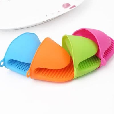 LCC® Silicone Gloves - Non-Slip Strips - Insulated Plate Holders - Kitchen