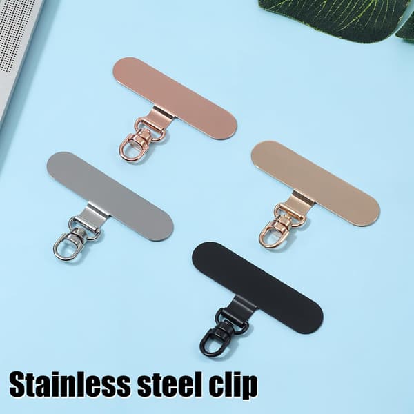 Phone Strap Mount, 4-Pack, Universal, 360° Rotatable; a Replacement Part that Fits All Full-Coverage Phone Cases