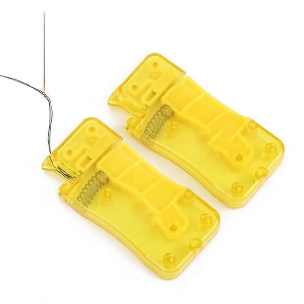 Automatic Needle Threader - Hand Sewing Tool, Easy Threader for Embroidery Thread, for Machine and Hand Sewing, Perfect for Beginners and Seniors