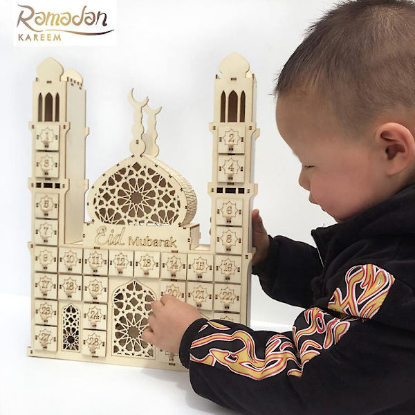 Koristele Mubarak Advent-kalenteri Laskurikalenteri DIY-käsityöt