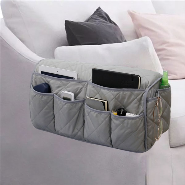 Sofa Armlæn Organizer Multifunktionel Opbevaringspose Soledad Holder Sofa Armlæn Organizer