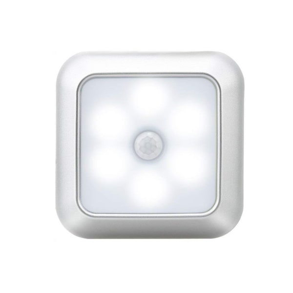 Motion Sensor LED Ceiling Light Battery Operated, Wireless Motion Activated LED Light White Indoor Battery Lights for