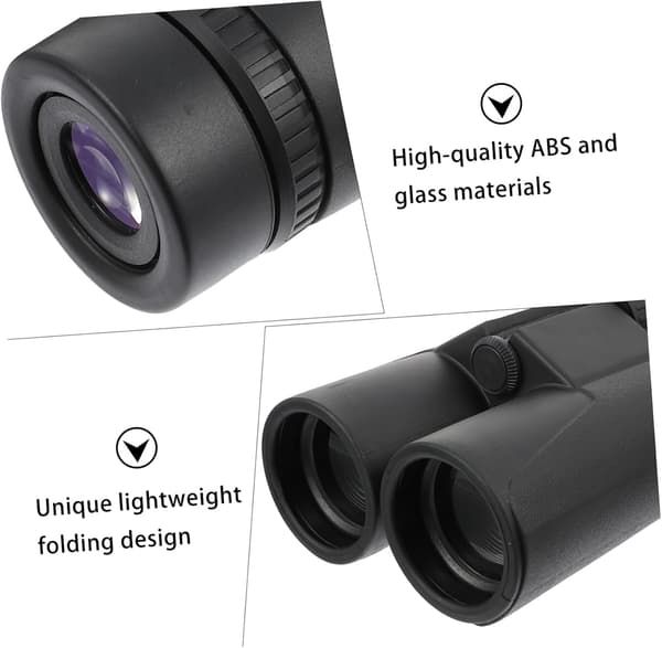 Portable Telescope Night Vision Binoculars 12x42 High Definition Binoculars