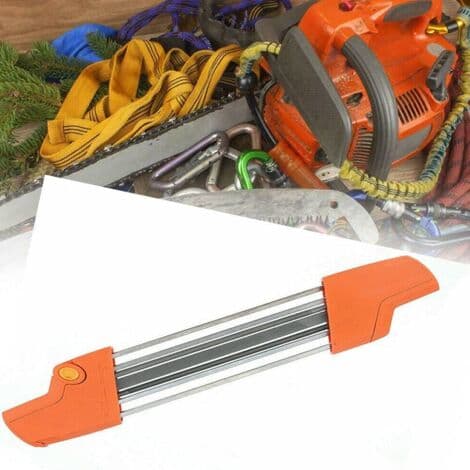 Chainsaw Chain Sharpener, Woodworking Chain Sharpening Tool, Easy-to-File Replacement Chain for Universal Chainsaw (4.8mm)