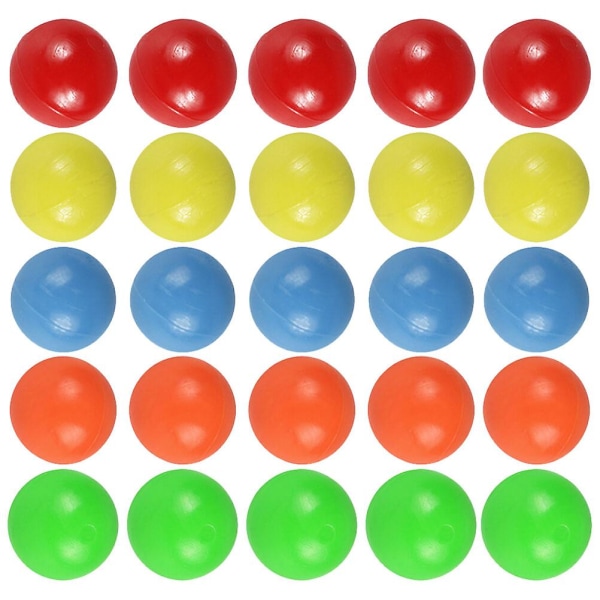100 stk Små Tællekugler Farvede Kugler Børn Matematik Undervisningsværktøjer Legetøj 1.2X1.2CM 1.2X1.2CM