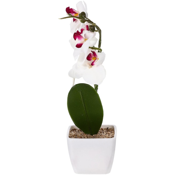 Konstgjord Orkidé Konstgjord Blomma Sushi Tallrik Dekoration Sashimi Tallrik Ornament Bord Mittstycke Sush