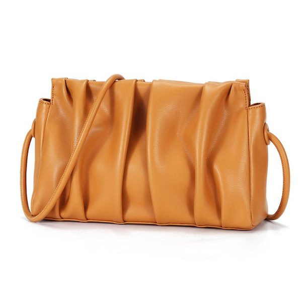 Liten skinnveske for kvinner og jenter - skulderveske, messenger-veske, crossbody-veske, satchel, tote-veske, svart