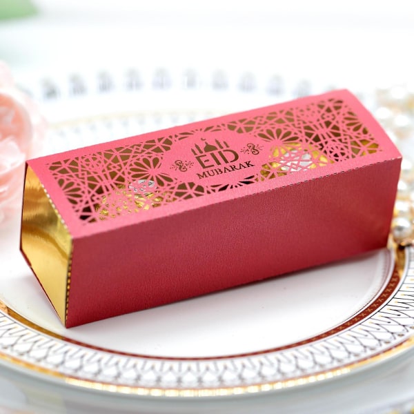 Pink50-pack godisask Choklad presentförpackning Glad helg Festtillbehör Rosa