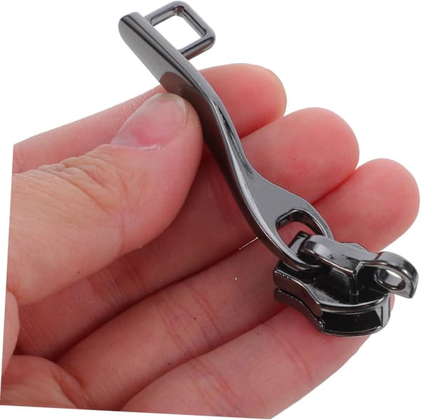 5 Pairs Heavy Duty Double Layer Zippers with Single Lock Hole Explosion Replacement