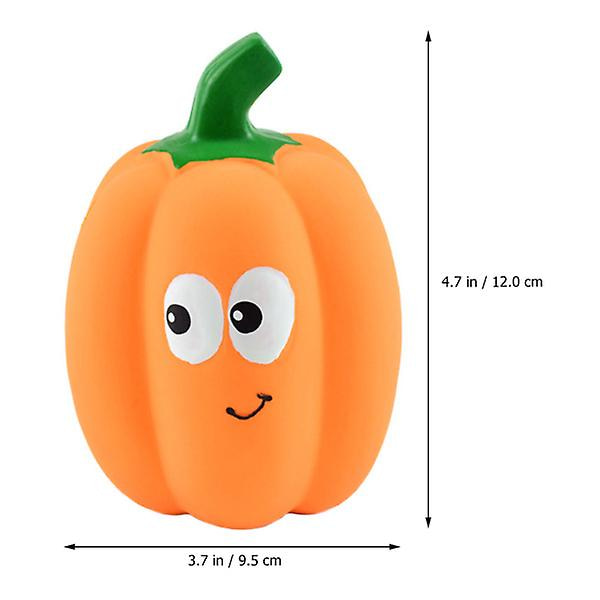Tuggleksaker för Valpar Husdjur Pumpa Leksak Hundleksak Halloween Hundleksaker Tråkighet Husdjursleksak Husdjurstillbehör Gul1