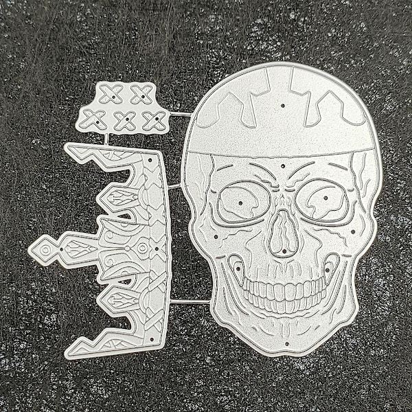 Halloween-kallo Metallileikkuri Stencil DIY-kirjan ja albumin paperimalli