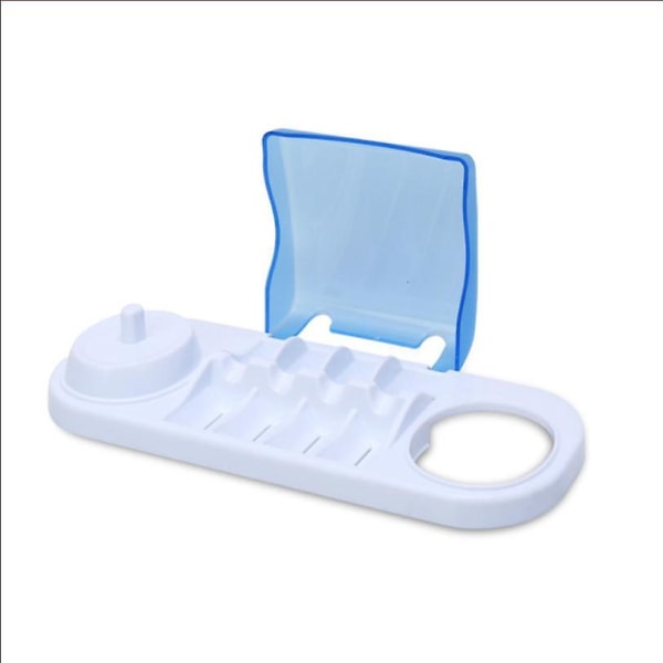 Roterande eltandborsthållare Tandborsthållare Hållare Kompatibel med eltandborstehandtag, stativ för 4 borsthuvuden