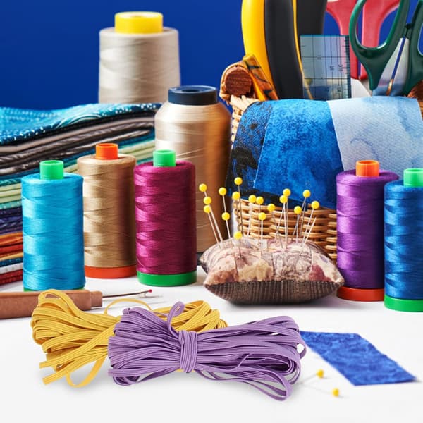9 stk fargerike fine elastiske bånd 3 mm DIY håndverksmateriale tøybare flate elastiske stropper