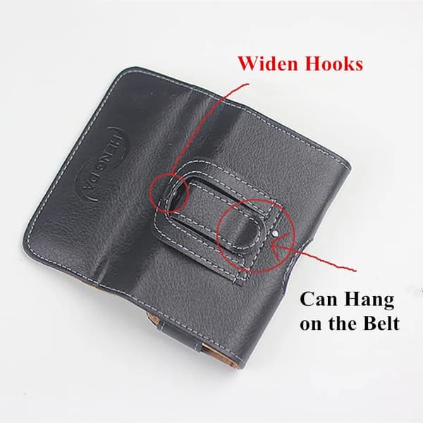 Universal 3 tommer Anti-drop Mobiltelefon Taljebælte Clip Tasker Etui