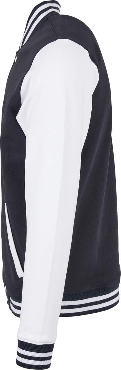 Build Your Brand Men's Basic Jacket L Navy/White L Navy/White