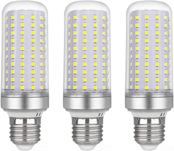 3-pack E27 Majslampa LED 30W 2500LM Kallvit 6000K Ej Dimbar-FA-