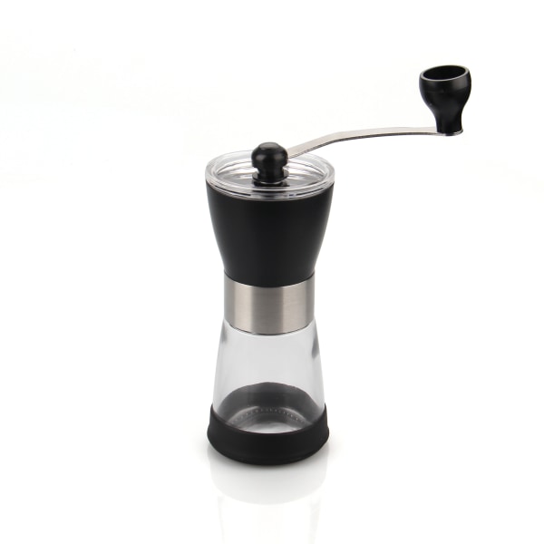 Manuell Kaffekvarn — Handdriven Kaffekvarn med Justerbar Dragon Tooth Rostfritt Stål Konisk Kvarn, Ingen Ström, Manuell