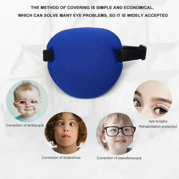 Amblyopia Eye Mask Strabismus Ögonträningsplåster för vuxna och barn