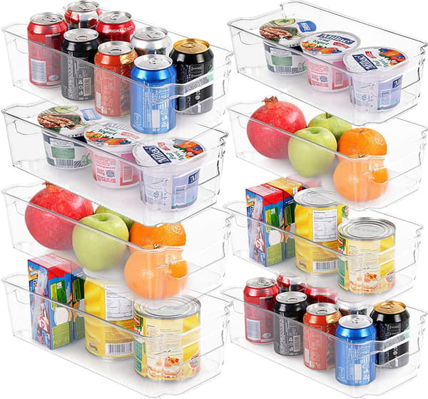 1-piece pantry storage box for organizing cabinets, kitchen, bathroom