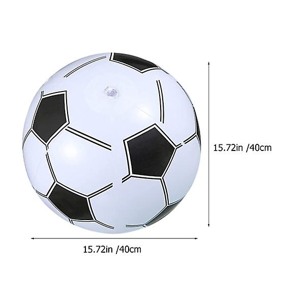 3 stk. Oppustelige Fodboldlegetøj Sjove Oppustelige Fodbolde Børne Strandbolde Svømning Oppustelige Bolde4