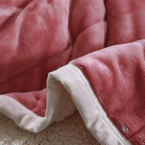 Fleece-tepper og pledd for voksne, tykke og varme vintertepper 180*200cm, supermykt luksuriøst sengeteppe for dobbeltseng