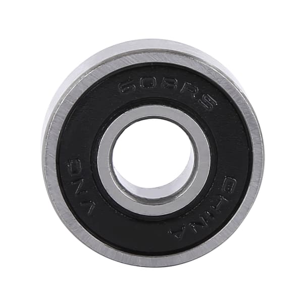 608-2RS Sorte Gummiforseglede Skateboard Lejer 10-pak