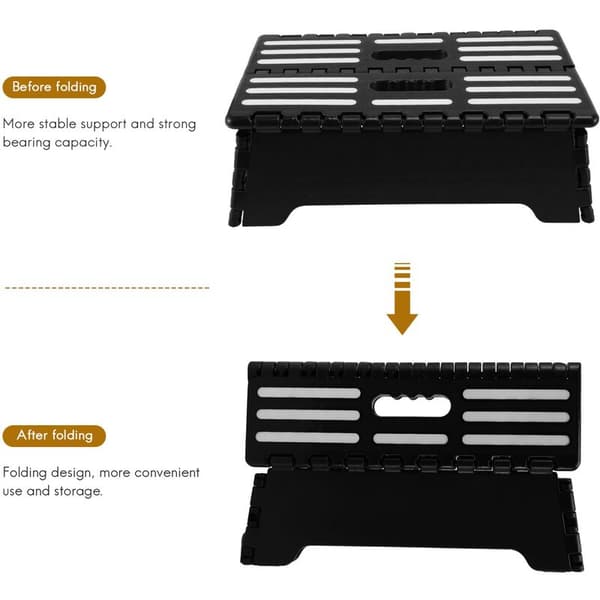 Small Foldable Compact Non-Slip Folding Flat Step Stable Portable Folding Chair