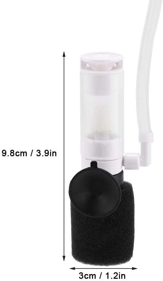 Akvarium praktisk fiskfilter biokemisk svampefilter luftfilter