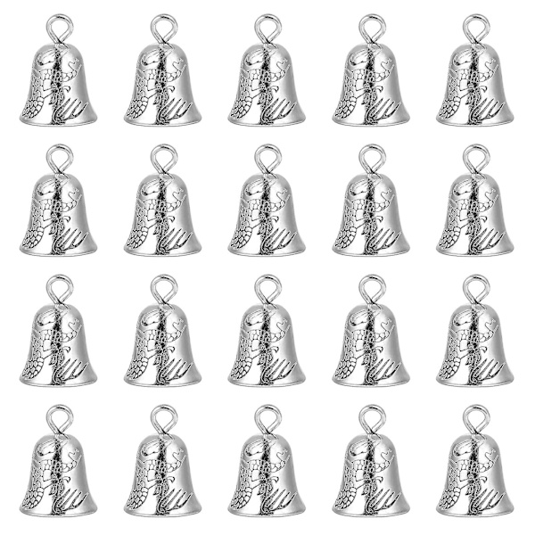20 stk. Julekrybbe Håndværk Børn Antikke Klokker Dør Klokke Jingle Bell Guirlande Vintage Metal Klokker Små Juleklokker Håndværk