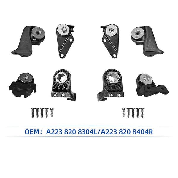 Front Headlight Bracket Repair Kits for Car - S Class W223 21-24 Headlight Bracket A2238208304 Left