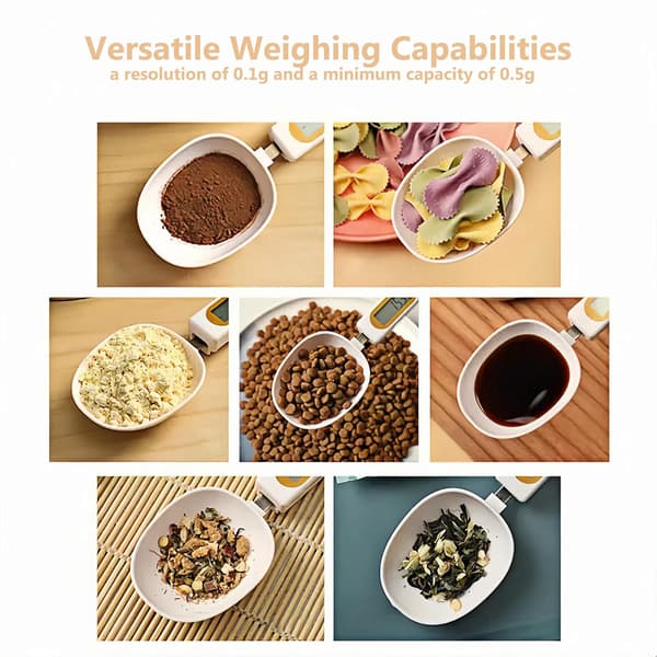 Digital Measuring Spoon Electronic Scale Spoon Weighing for Food Coffee Powder Tea Ingredients Herbs Baking Kitchen Gram Measuring Spoons