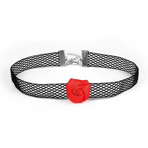 Halloween Choker Halsband Mode Smycken Choker Halsband Svart Punk Choker