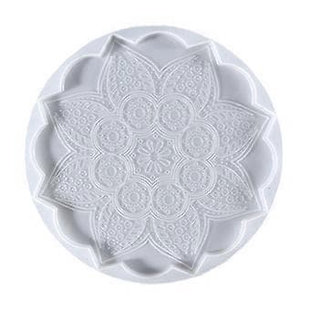 Silicone Jewelry Making Epoxy Mold Decorative for Creative Mandala Coaster Resin Casting Mold DIY Crystal Agate Coaster
