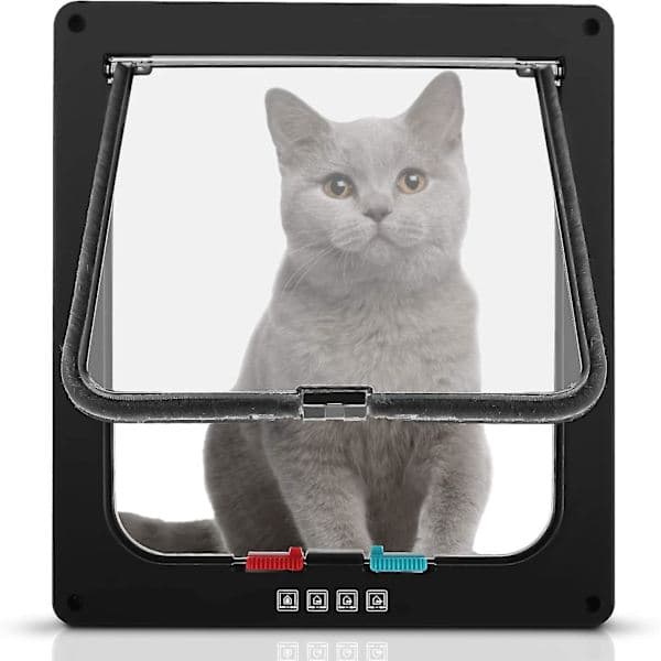Kattlucka-svart-medium(M)
