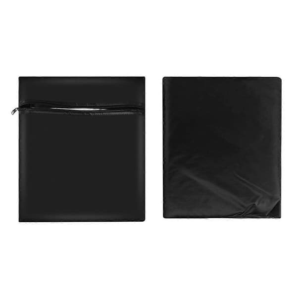8ft Pool Table Cover with Drawstring, Durable Waterproof Table Cover for Rectangular Tables, Black