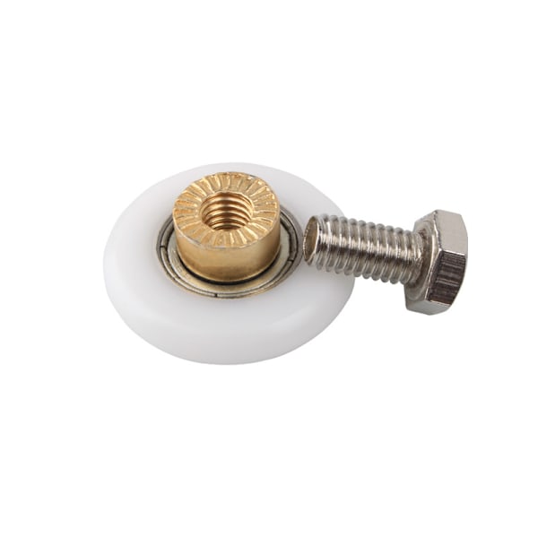 Glidande Dörrvals, 4 St Duschrullar, Duschlöpare, Rullvals Hjul För Duschdörrs Glidrullar Dörrbyte Hjul (20mm)