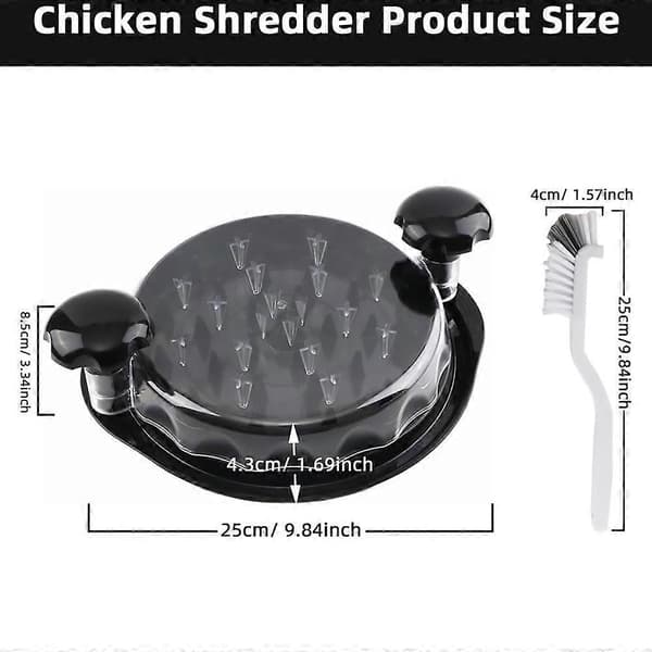 Elegant Kitchen Chicken Shredder, Manual Chicken Breast Grinder