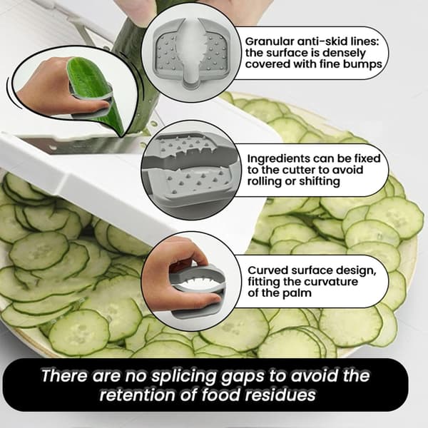 Mandolin Finger Guard, Ergonomic Hand Protector for Slicing and Cutting, Non-Slip Safety Kitchen Tool