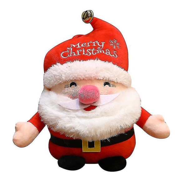 Christmas Gnome Santa Plys Jul Gonks Soft Pp Bomuld Gnome Julepynt af indendørs udendørs julepynt, julemand Plys legetøj af G