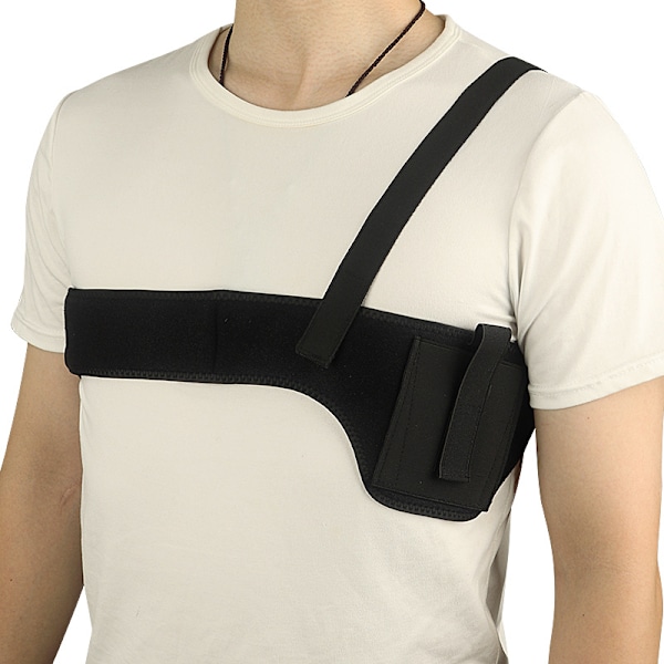 Outdoor Underarm Tilbehørspose, Multifunktionel Nylon Underarm Selepose Dobbelt Skulder og Underarm Rempose, 40in