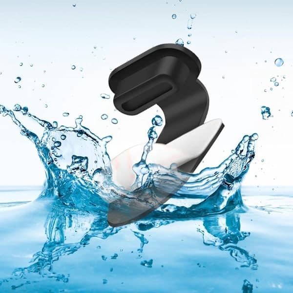 USB-C Port Dustproof Plug - 6 Pieces - Dustproof and Waterproof - Black