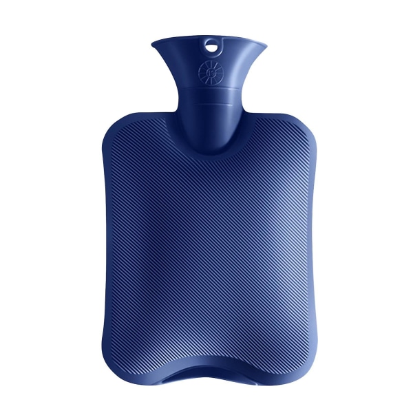 2l Ribbed Hot Water Bottle Blue (note Plus Opp Bag)vegetable Chopper Meal Prep Containers Kitchen Ut