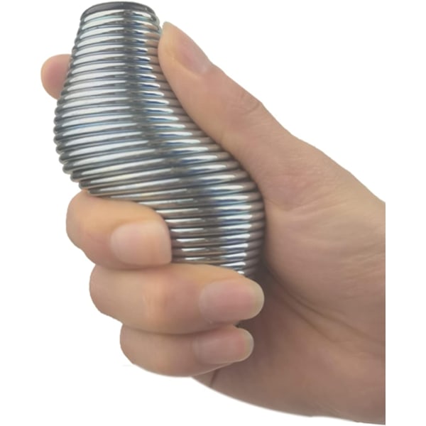 Metal Fjeder Håndgrebsstyrkebold, JINGYUANUS Håndgrebsstyrke, Klem Legetøj, Træningsfinger Håndled Underarm Tommelfinger