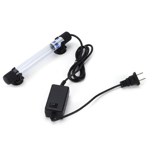 7W Green Algae Clean UV Sterilizer Lamp for Aquarium