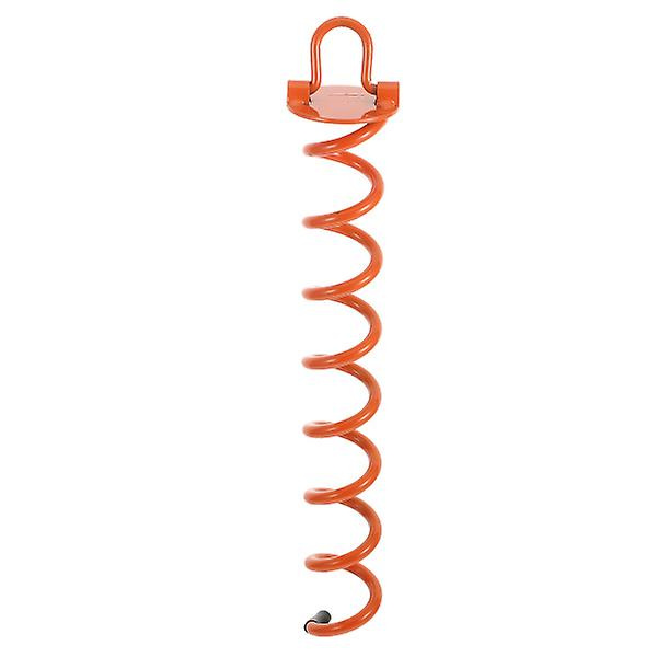 Strandtält Spiral Tältpinne Markispinne Markpinne Tält Fixeringsspik Markskruv AnkarOrange43X7CM