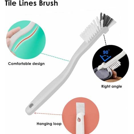 Kitchen brushes, corner brushes (for cleaning sinks and pan edges) and modified brushes with stiff bristles.