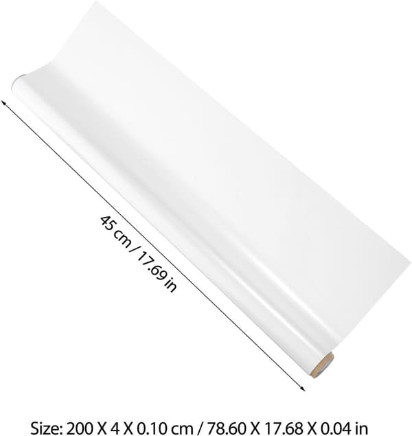 Whiteboard Sticker for Wall, Reusable Erasable Whiteboard Sticker