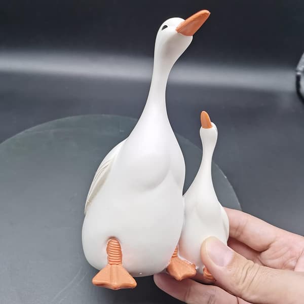 Dekorative Figurer, Stueindretning, Andemor og Søn