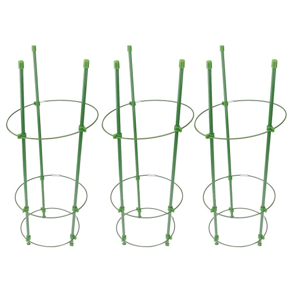 3 Pcs Metal Flower Pot Plant Support Trellis Cedar Trellis Climbing Plants TrellisGreen45x18x0.8cm