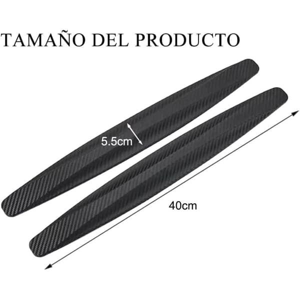 4-Piece Universal Car Corner Protector - Anti-Scratch Self-Adhesive Strips - Universal Bumper Guard Strip